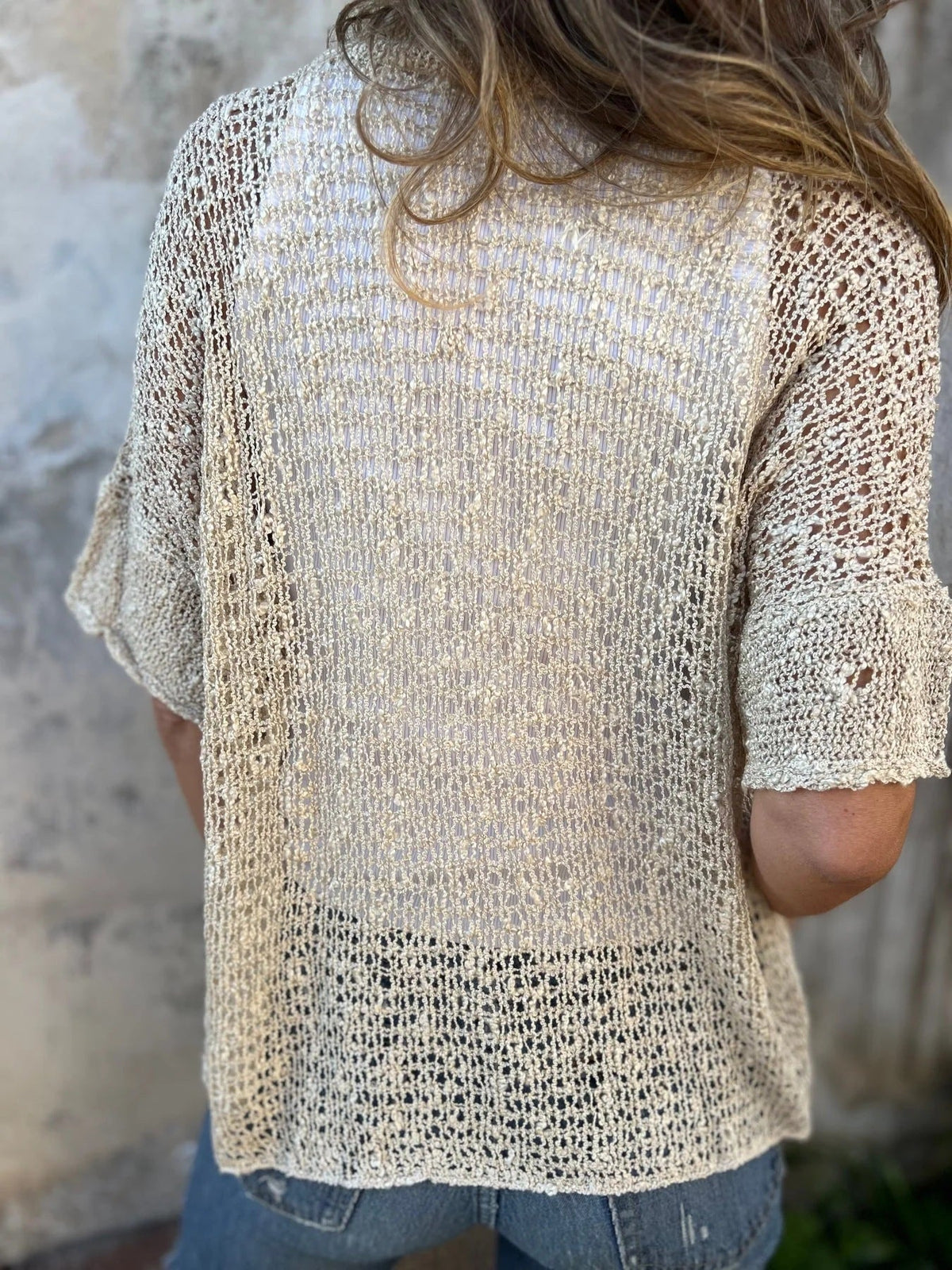 Carol | Open Knit Gilet