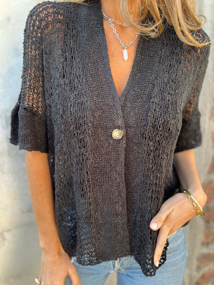 Carol | Open Knit Gilet