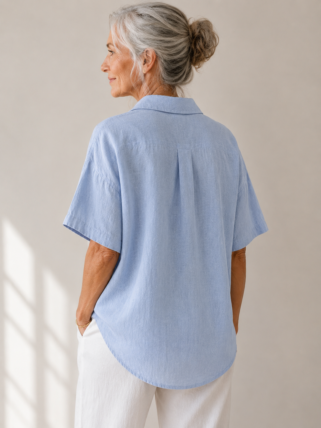 Sonja | Collared Button Blouse