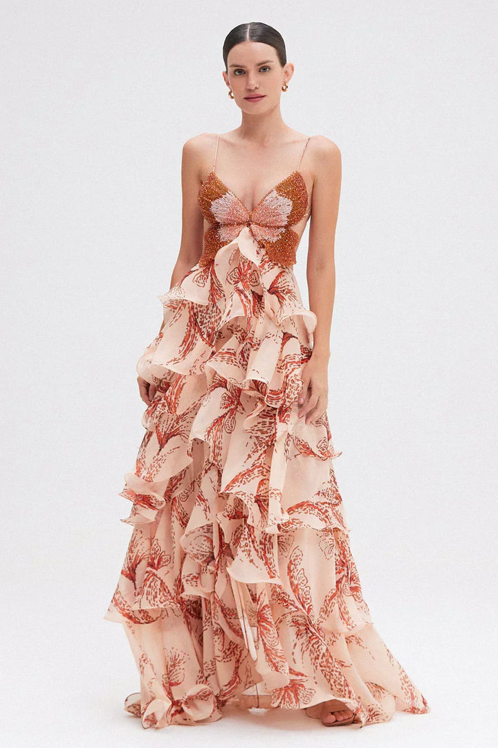 Brianna | Elegant Silk Dress