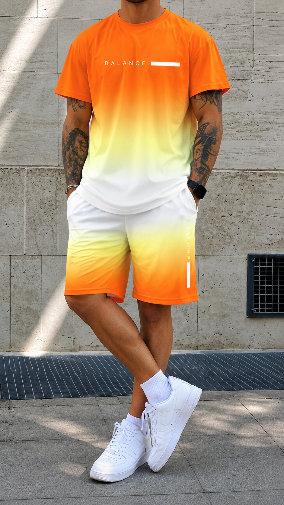 Varel | Summer Suit with Ombre Effect