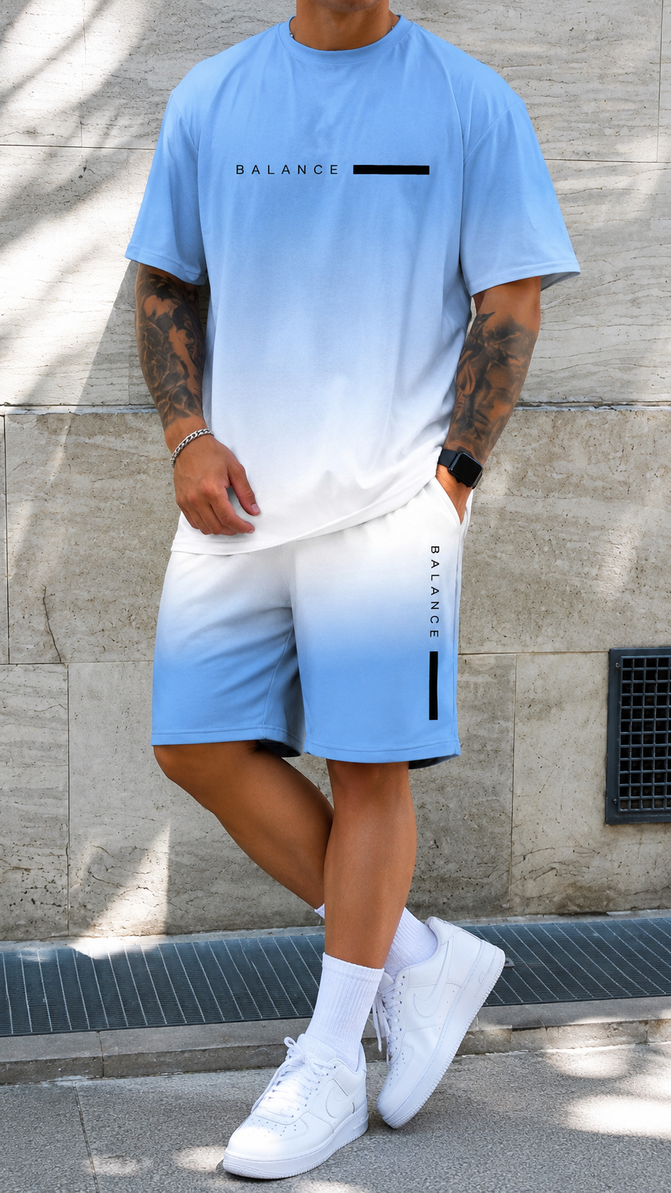 Varel | Summer Suit with Ombre Effect