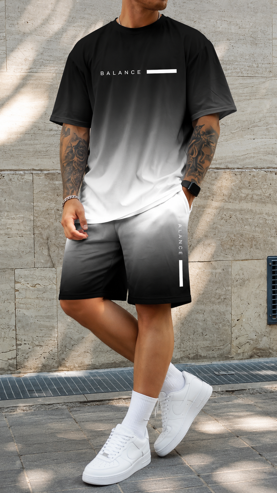 Varel | Summer Suit with Ombre Effect