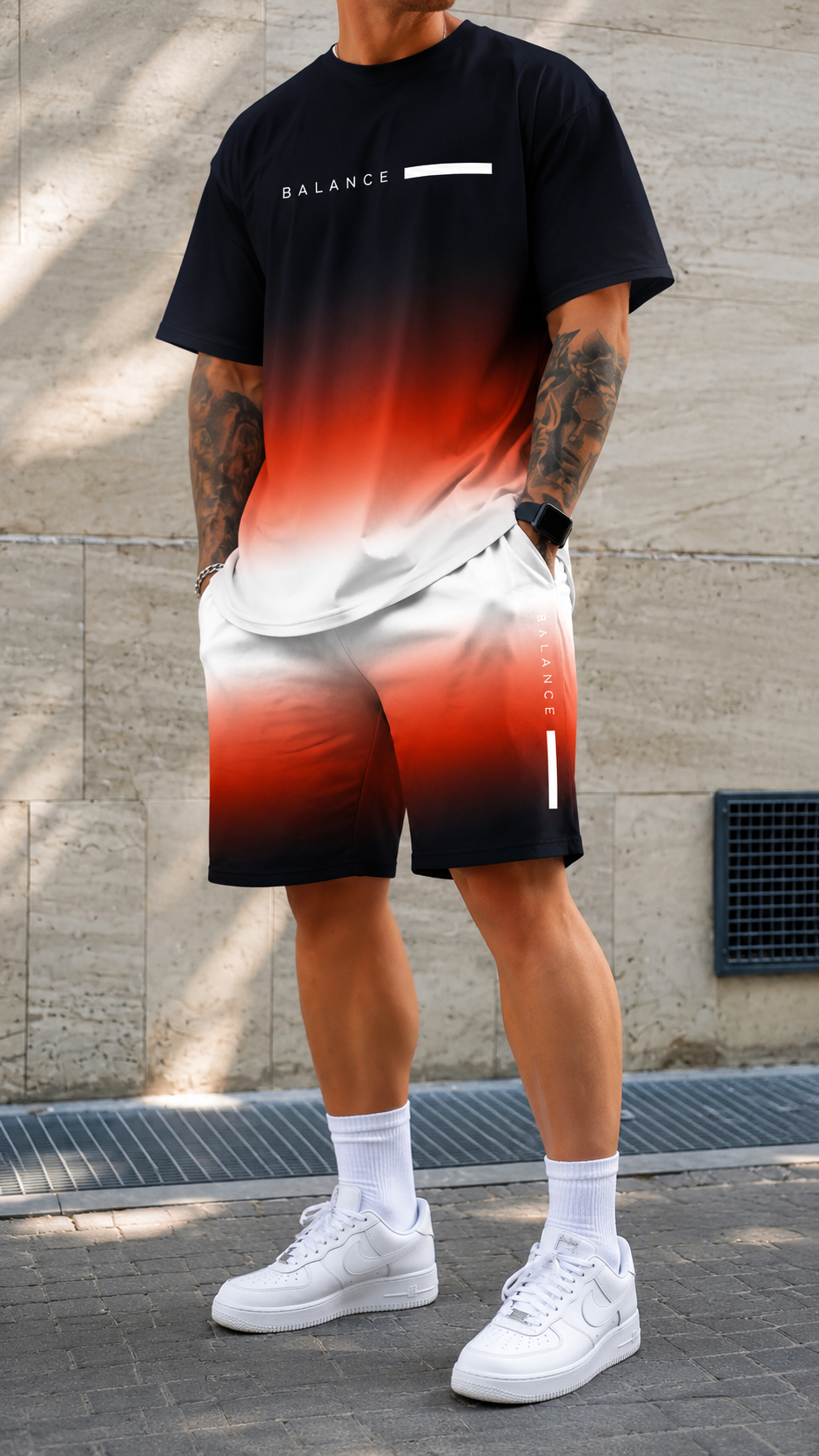 Varel | Summer Suit with Ombre Effect