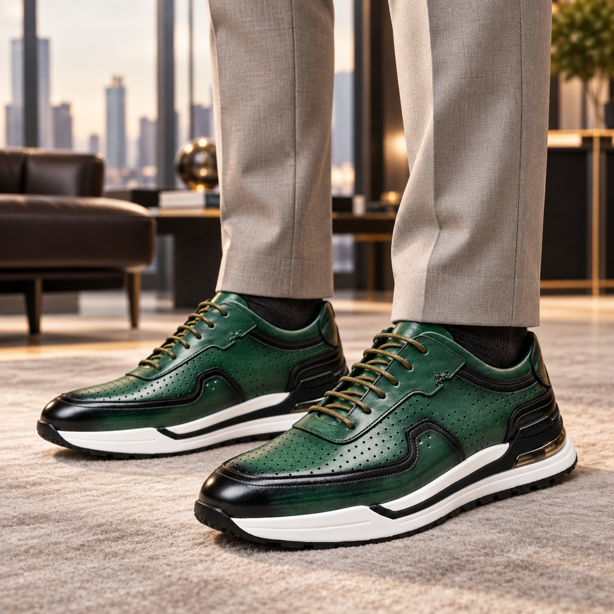 Montaro Leather Sneakers