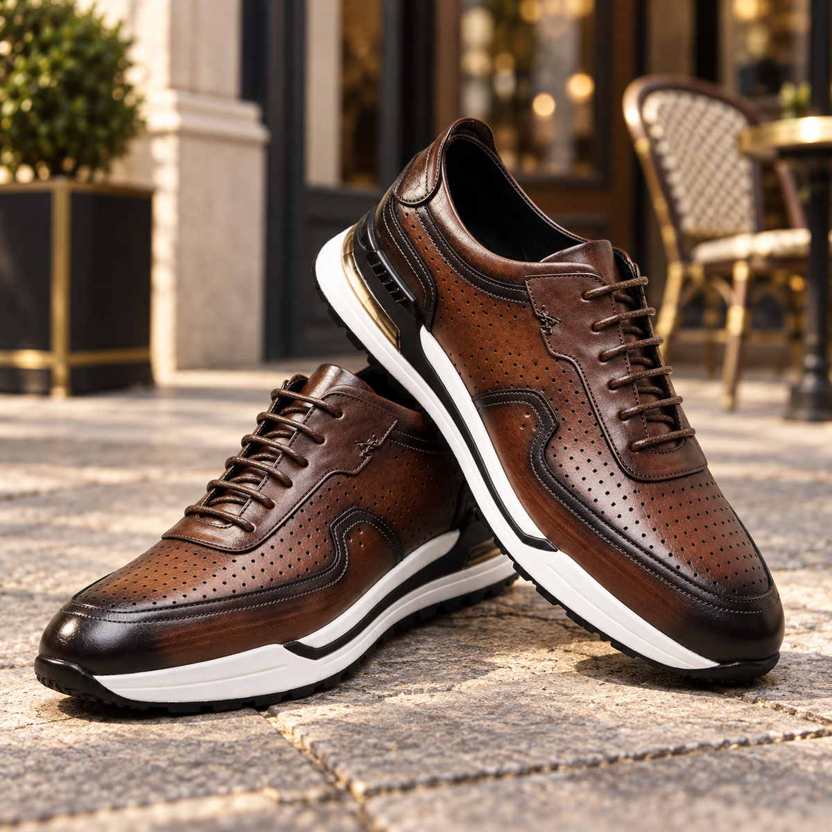 Montaro Leather Sneakers