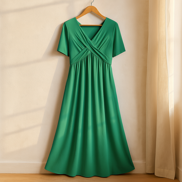 LINA - Elegant Dress with Tummy Coverage