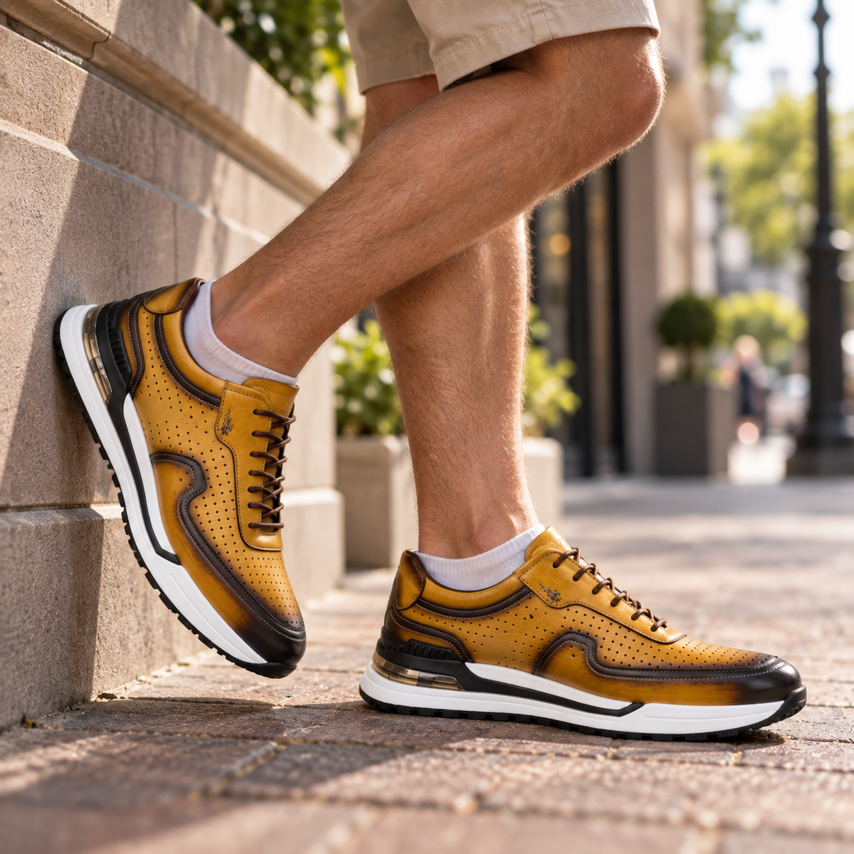 Montaro Leather Sneakers