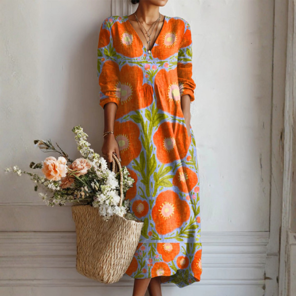 Claire™ - Enchanting Floral Dress