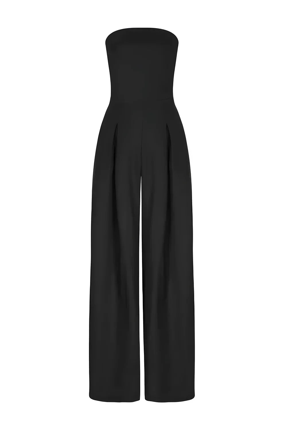 Elise | Strapless Wide-Leg Jumpsuit