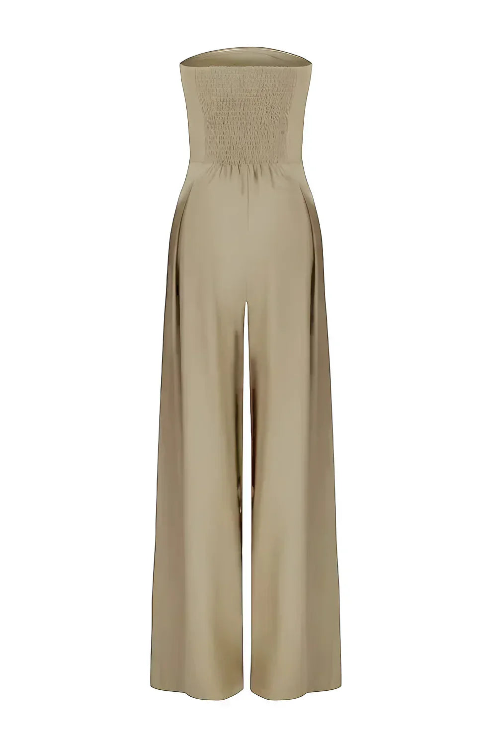 Elise | Strapless Wide-Leg Jumpsuit