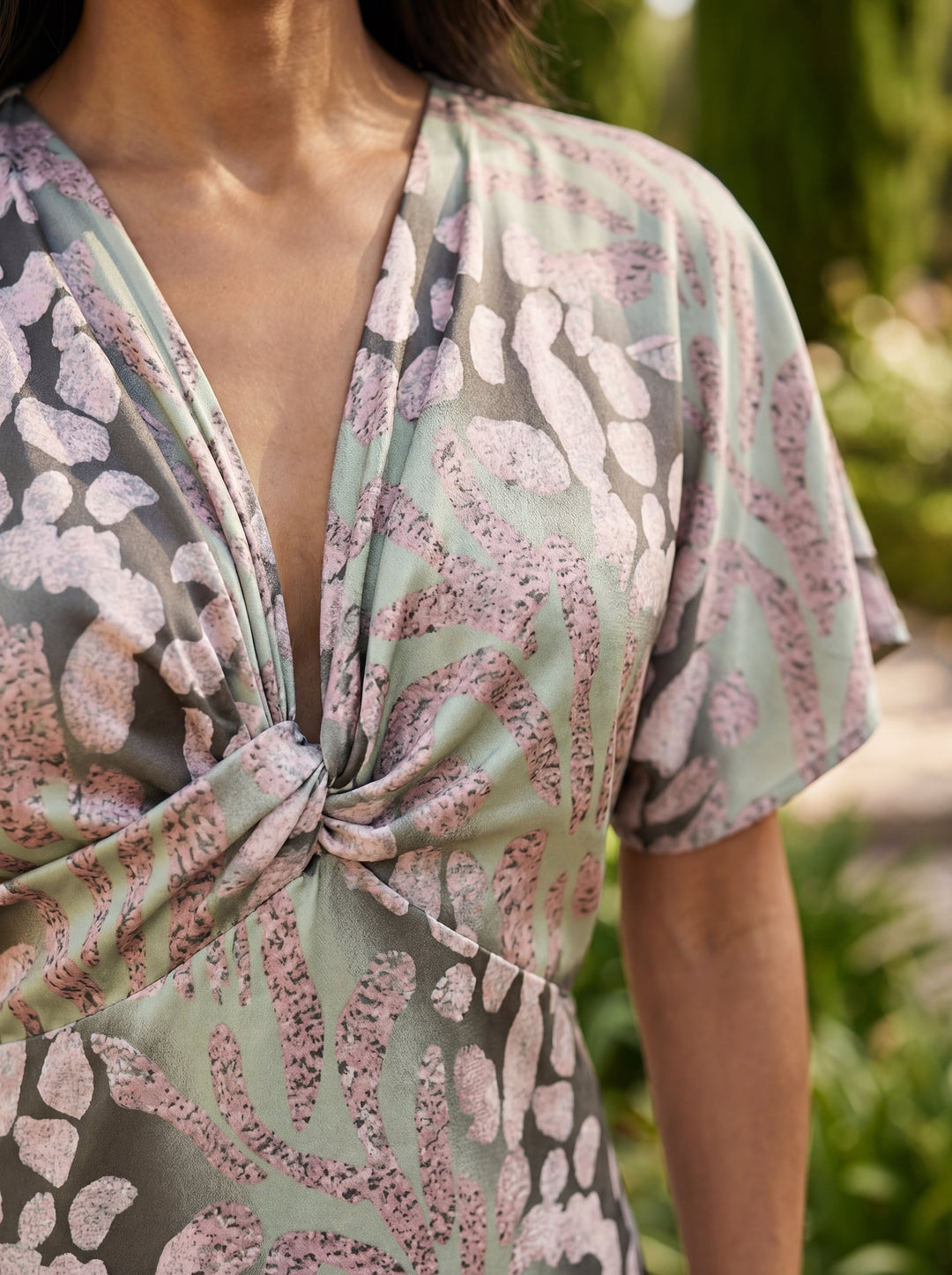 Carson | Elegant Fabric Dress
