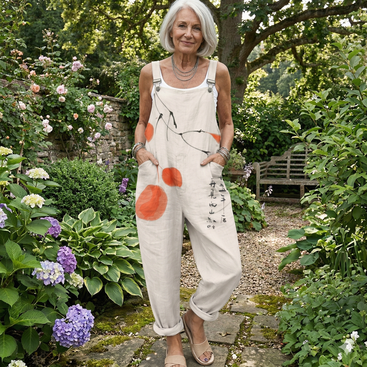 ERICH | ELEGANT LOOSE SLEEVELESS OVERALL