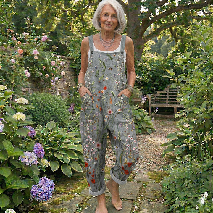 Comfortable Printed Jumpsuit
