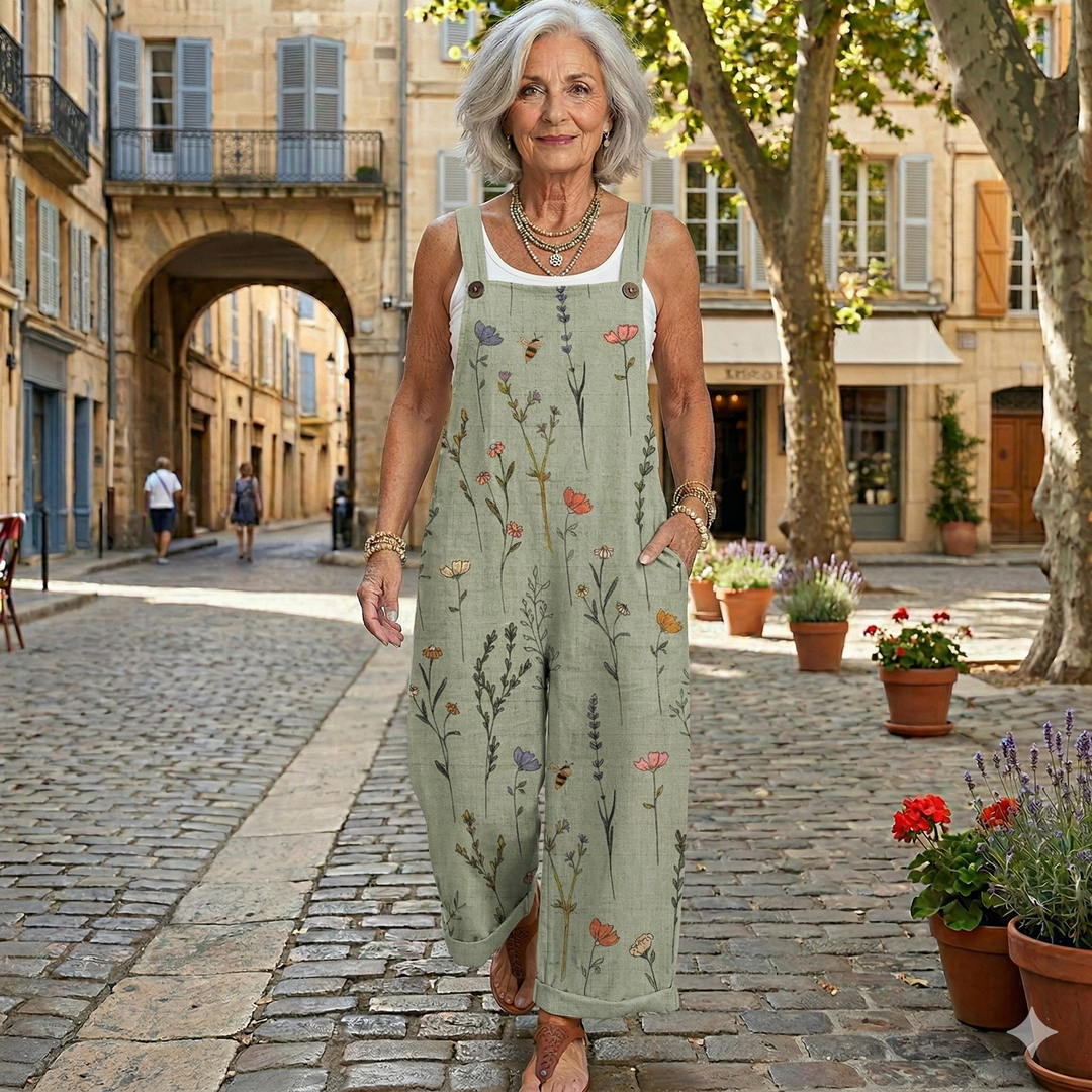 Comfortable Printed Jumpsuit