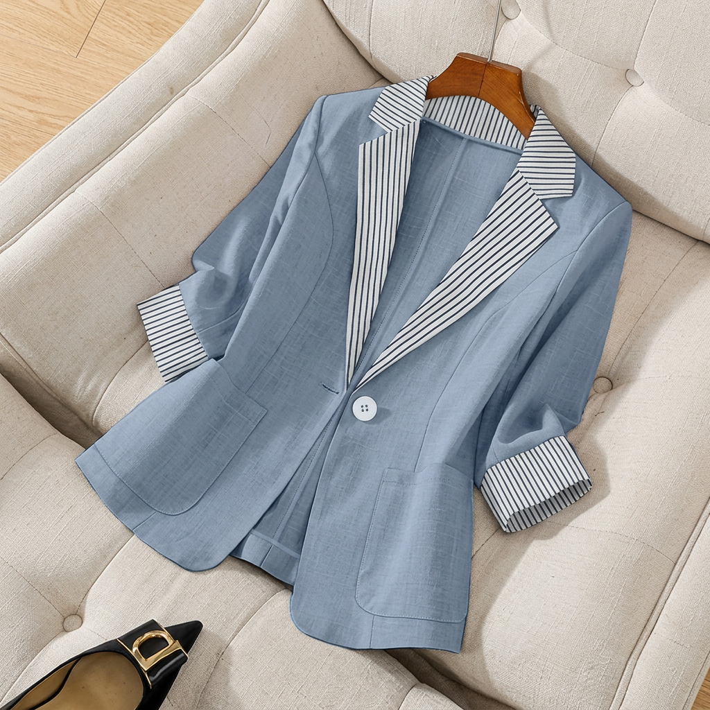 Gillian | Longline Blazer Coat