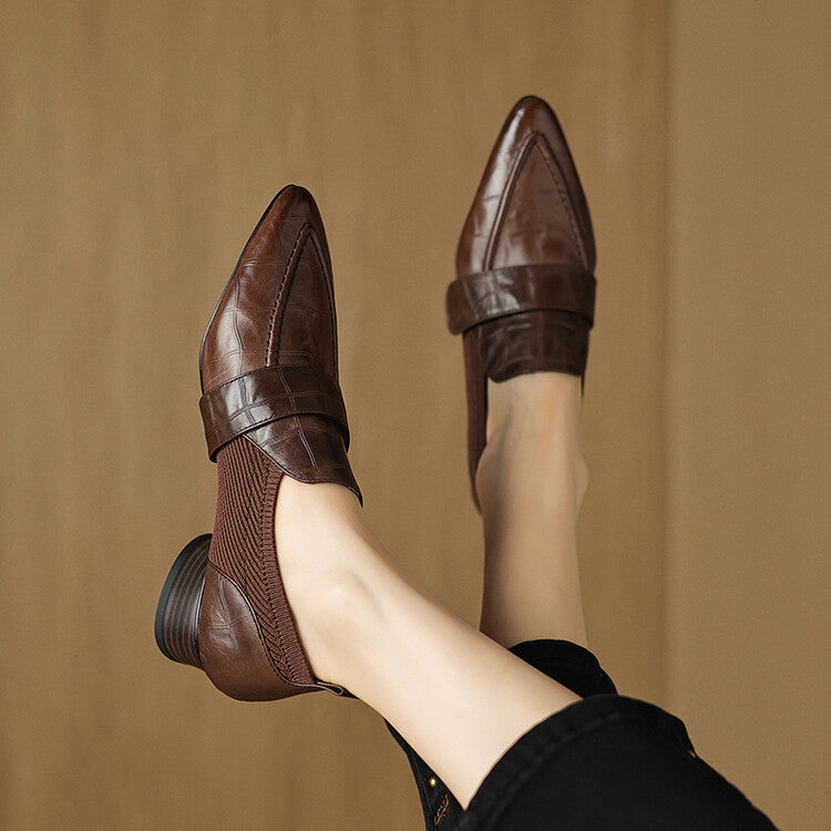 Amira Leather Mules