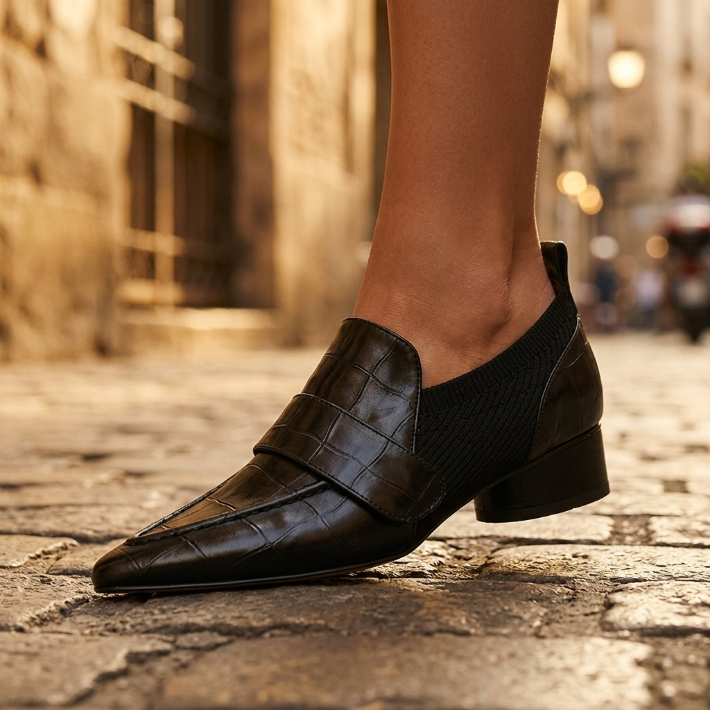 Amira Leather Mules