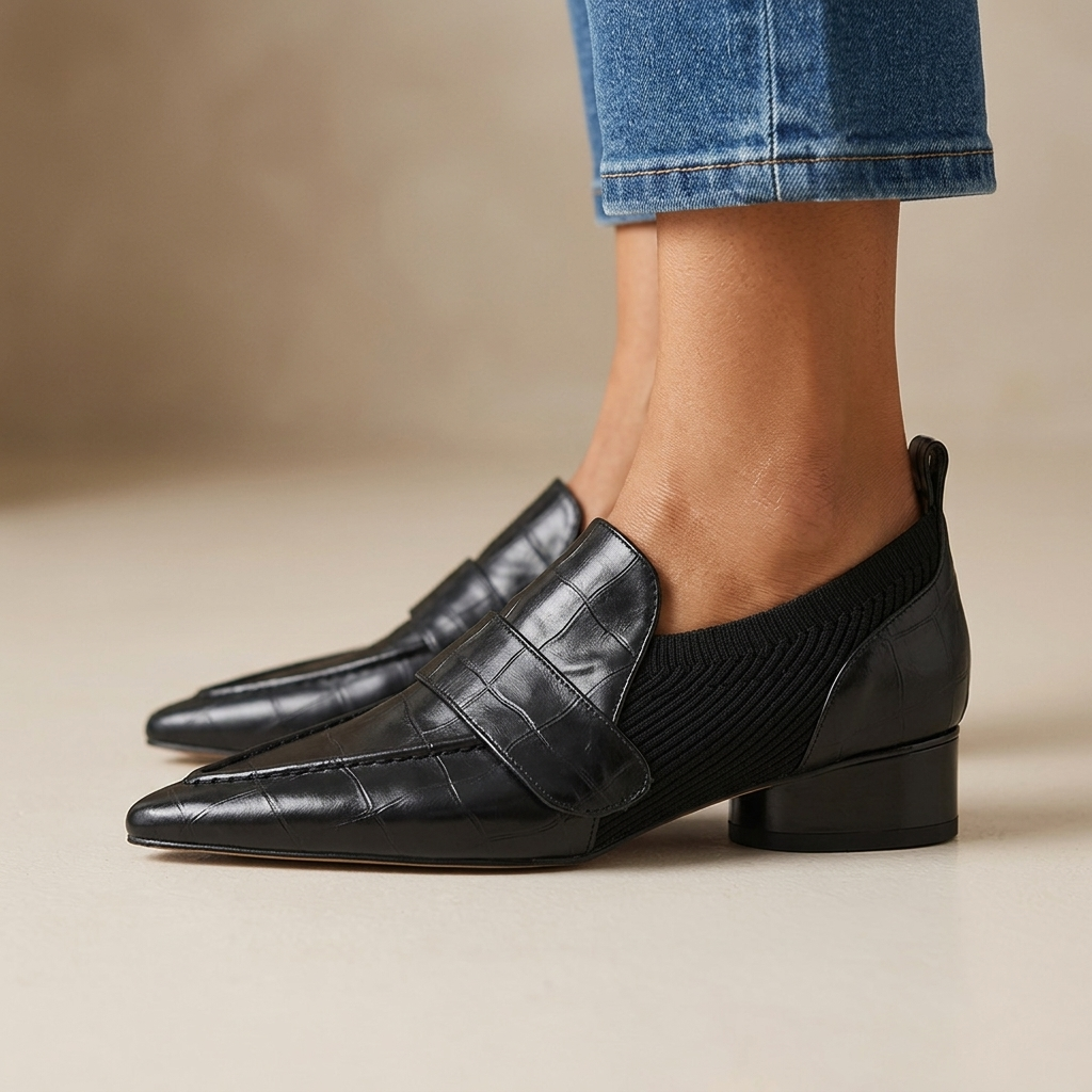 Amira Leather Mules