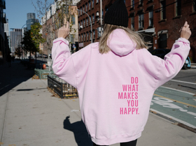 Light Pink - Pink Print