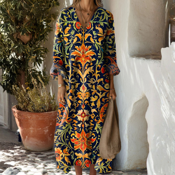 Nora™ - Comfortable Canvas Dress