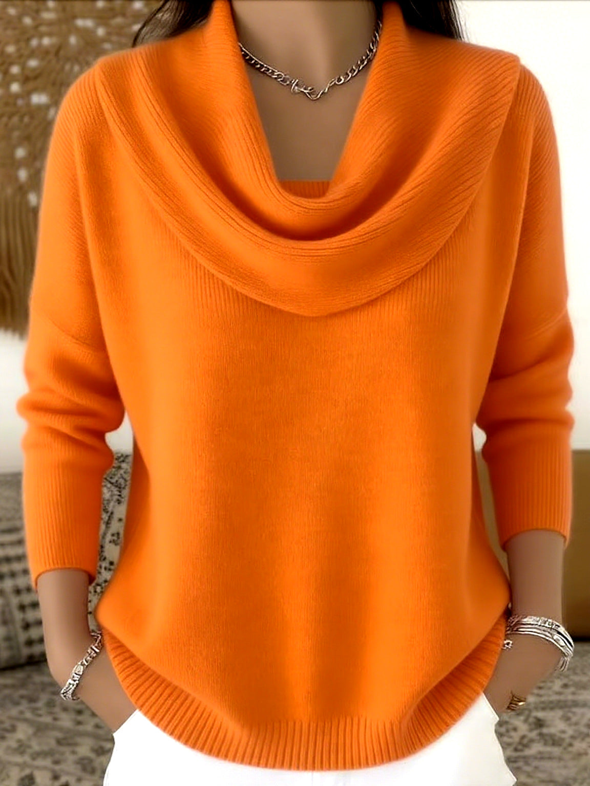 Vivienne | Cowl-Neck Jumper