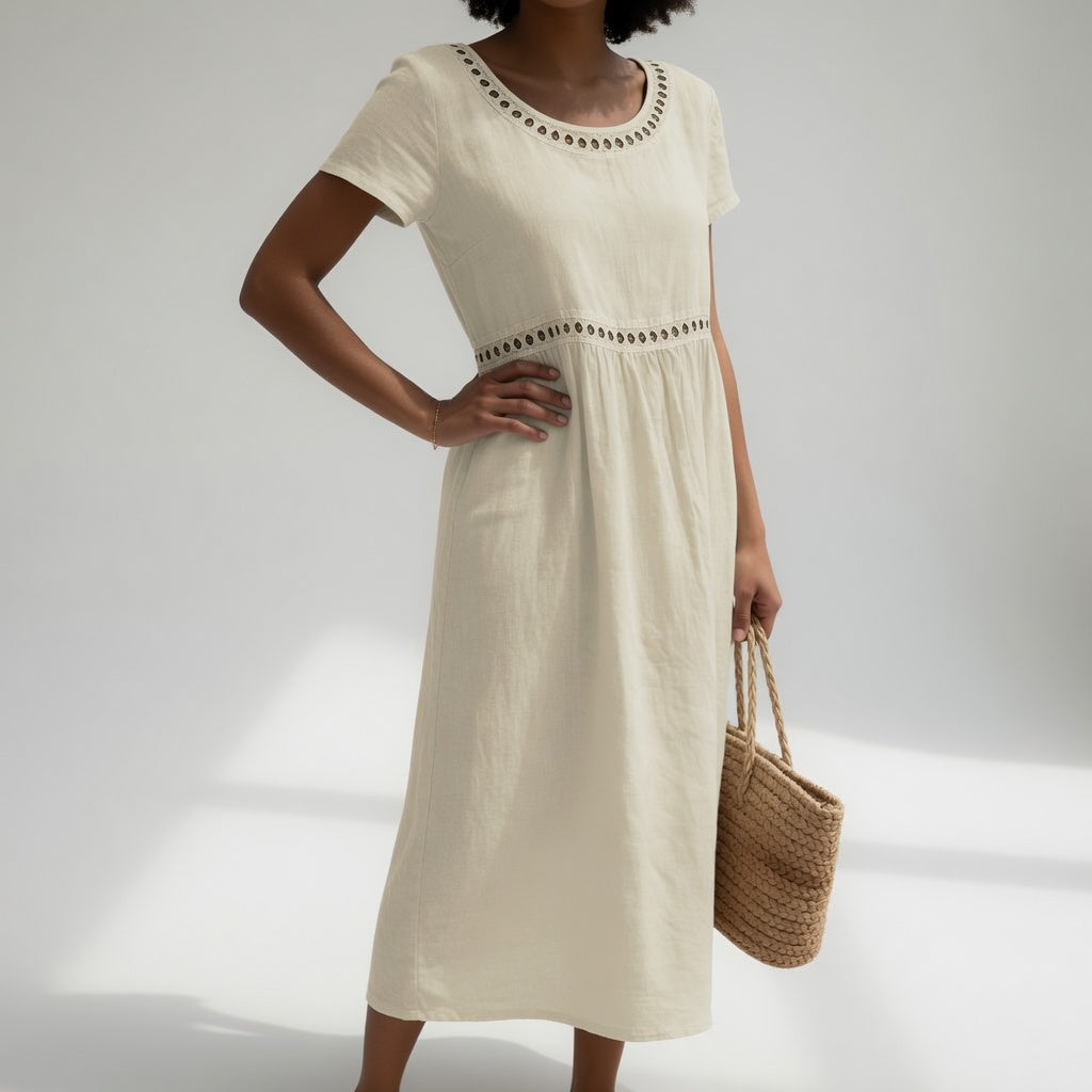 IONA | EMBROIDERED DRESS FOR WOMEN