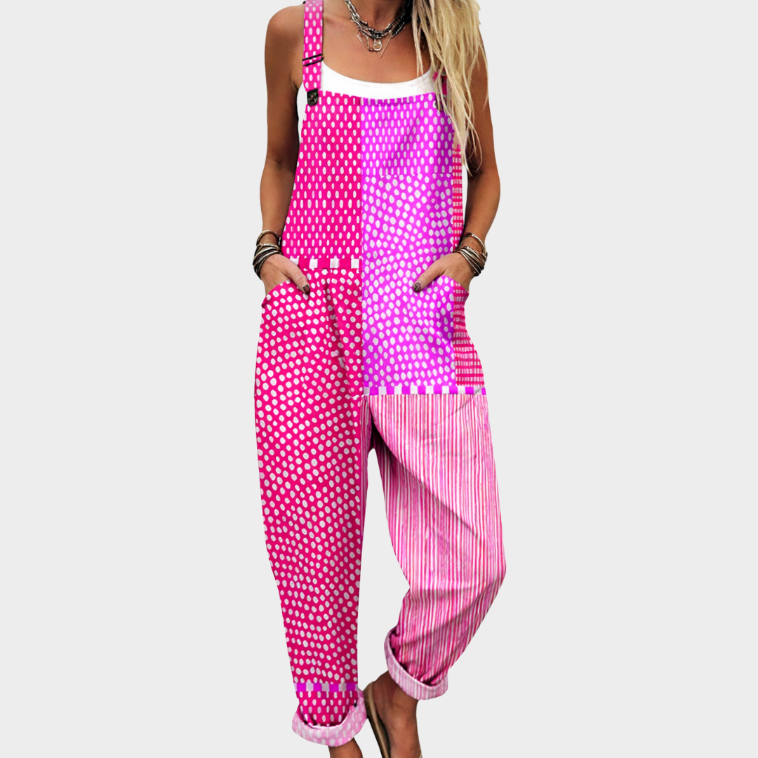 Comfortable Printed Jumpsuit