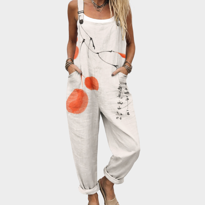 ERICH | ELEGANT LOOSE SLEEVELESS OVERALL