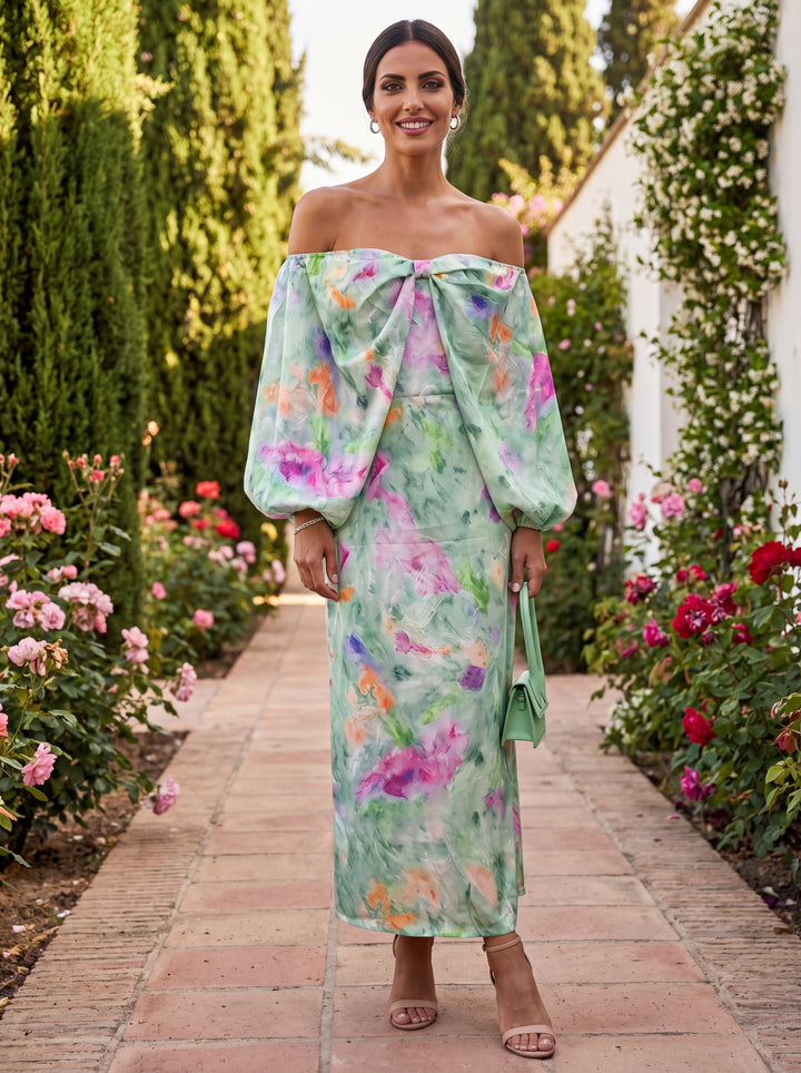 Arlene | Elegant Dress in Luxurious Fabric
