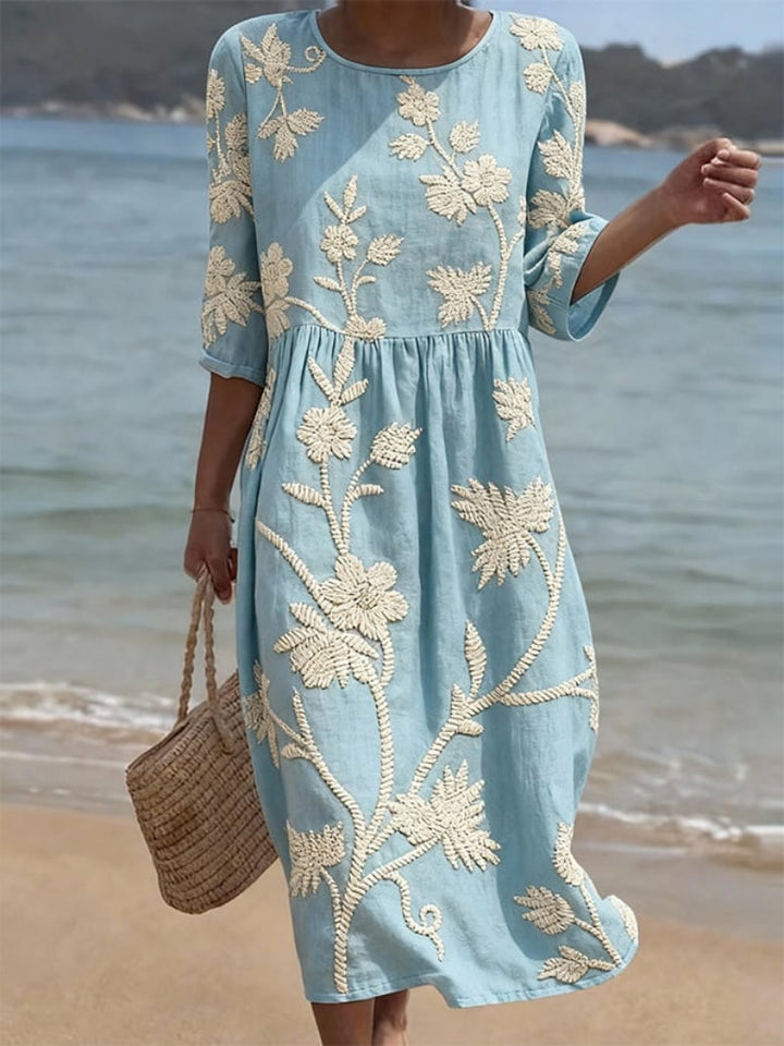 Floral Print Casual Dress for Women