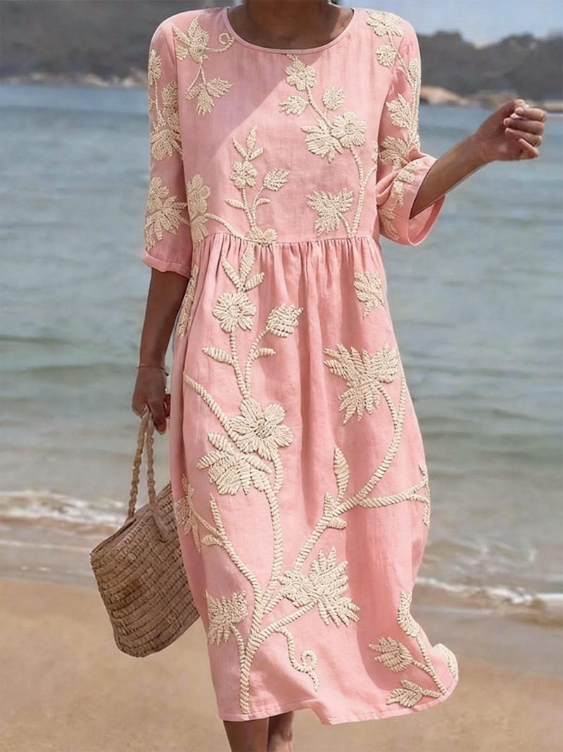 Floral Print Casual Dress for Women