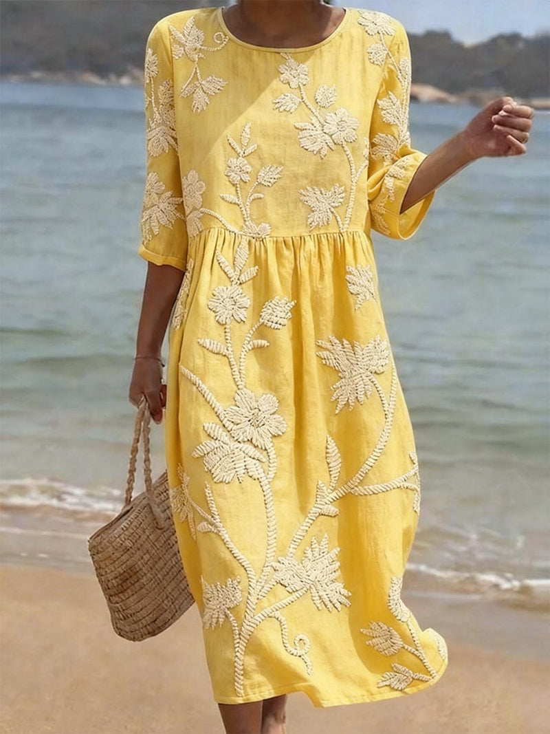 Floral Print Casual Dress for Women