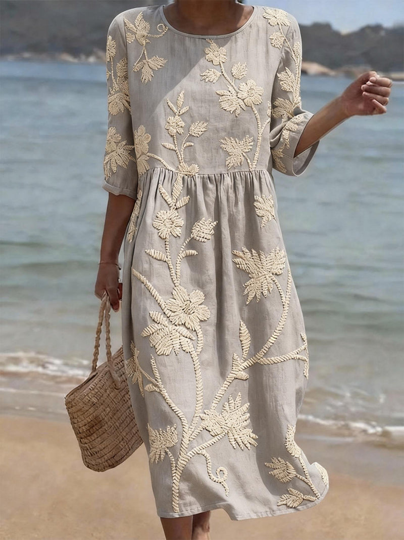 Floral Print Casual Dress for Women