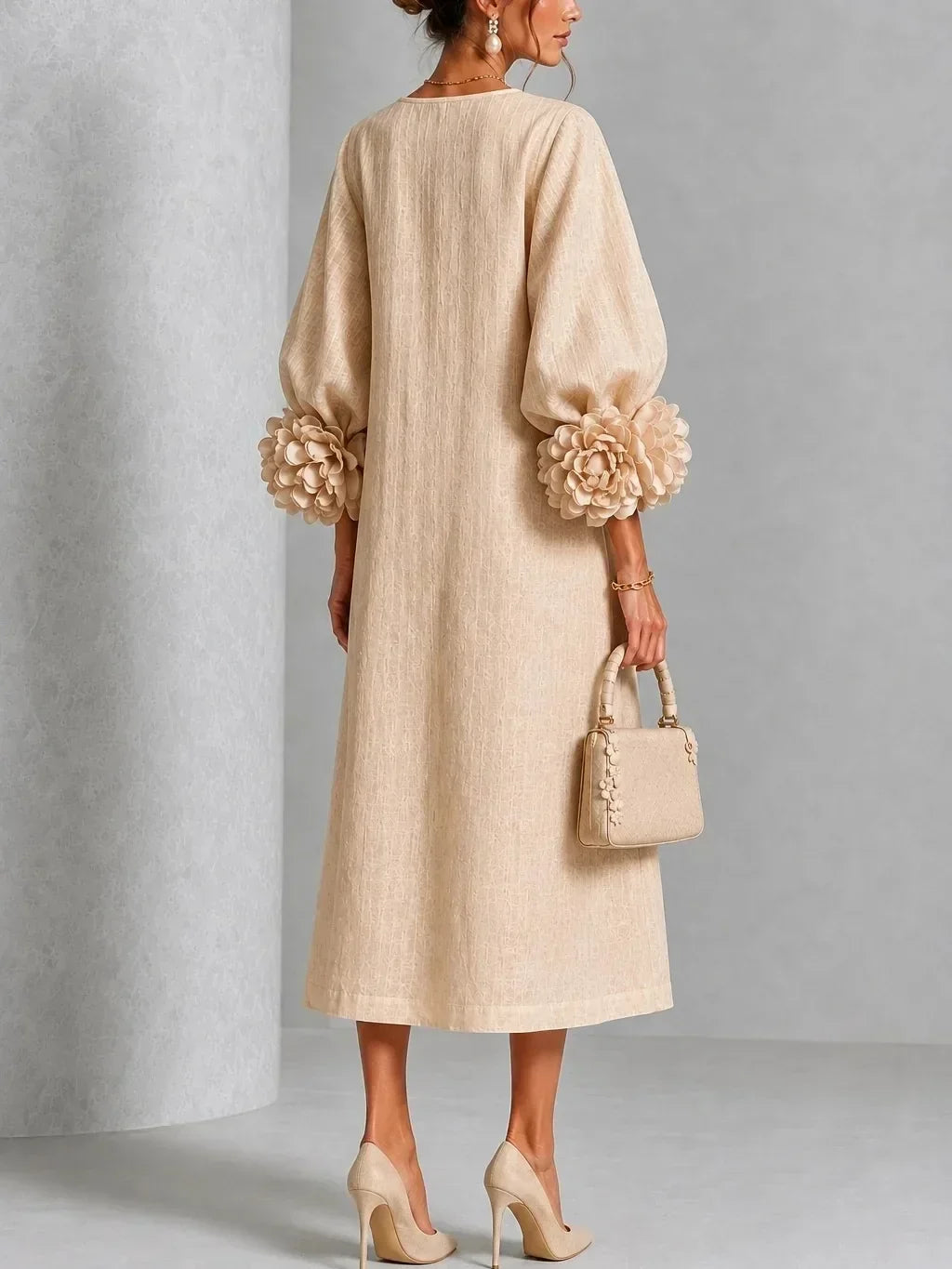 Roselie Floral Midi Dress
