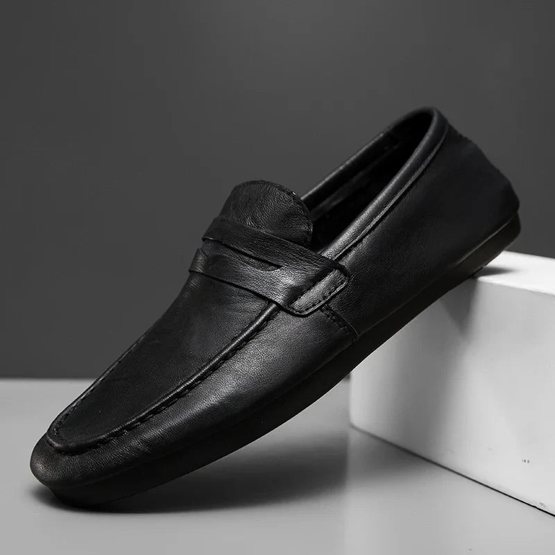 Slavano Leather Loafers