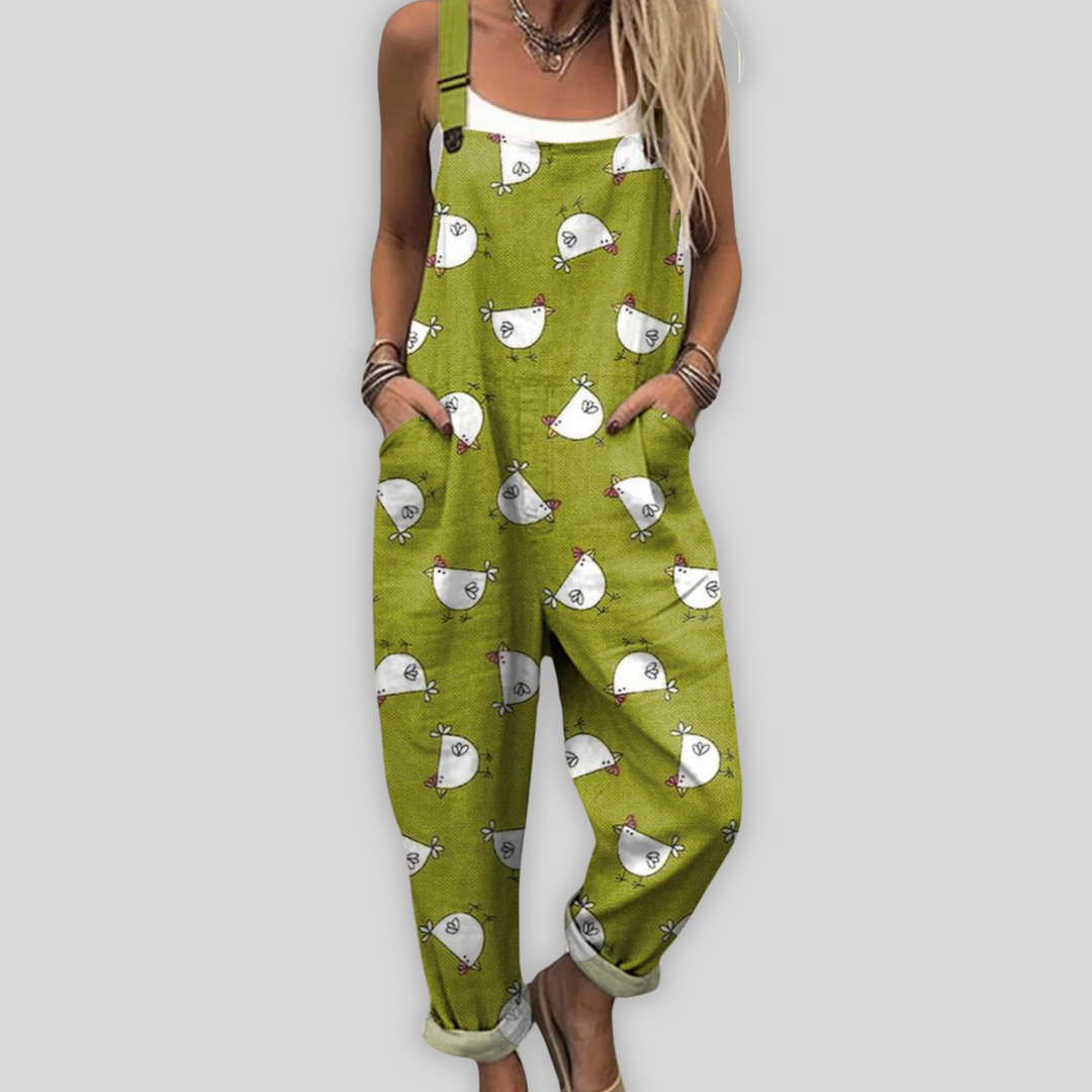 Yara™ - ELEGANT OVERALL WITH RELAXED CUT