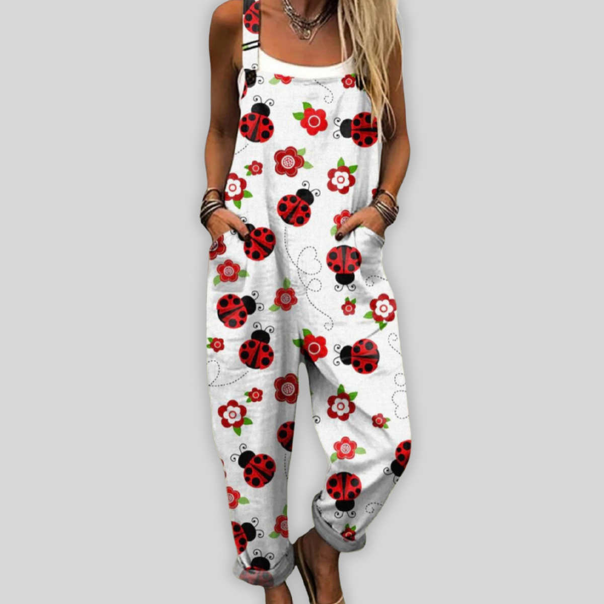 Juna™ - ELEGANT RELAXED CUT OVERALL