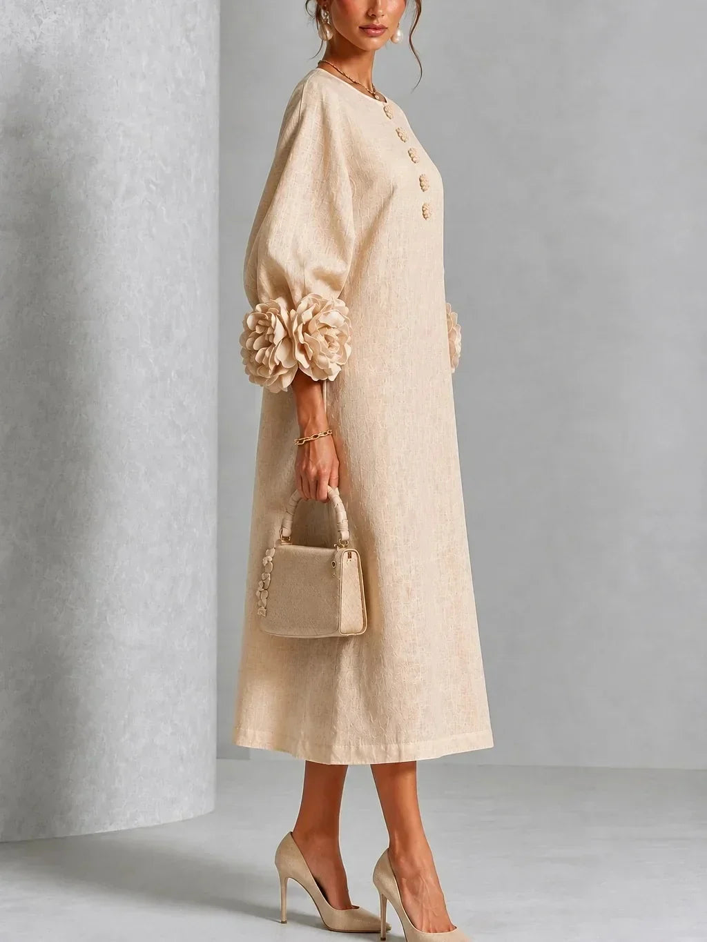 Roselie Floral Midi Dress