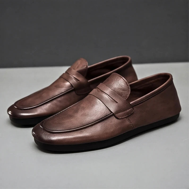 Slavano Leather Loafers