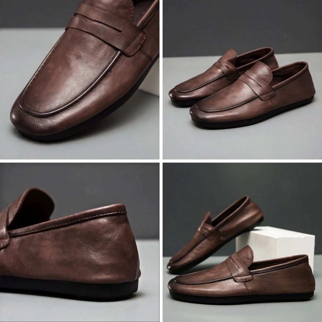 Slavano Leather Loafers