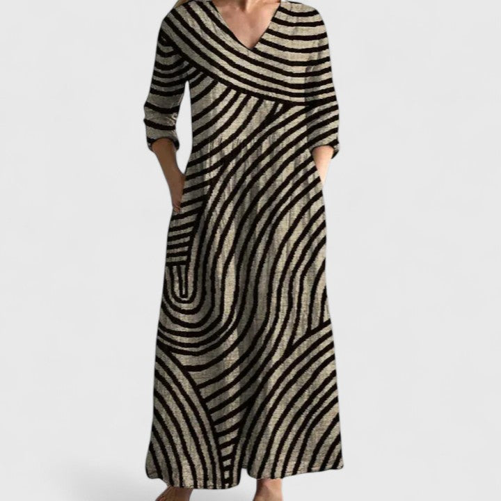 RINADEL - Chic & Flowing Midi Dress
