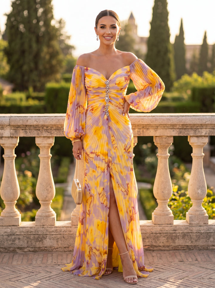 Amelia | Elegant Dress with V-Neck