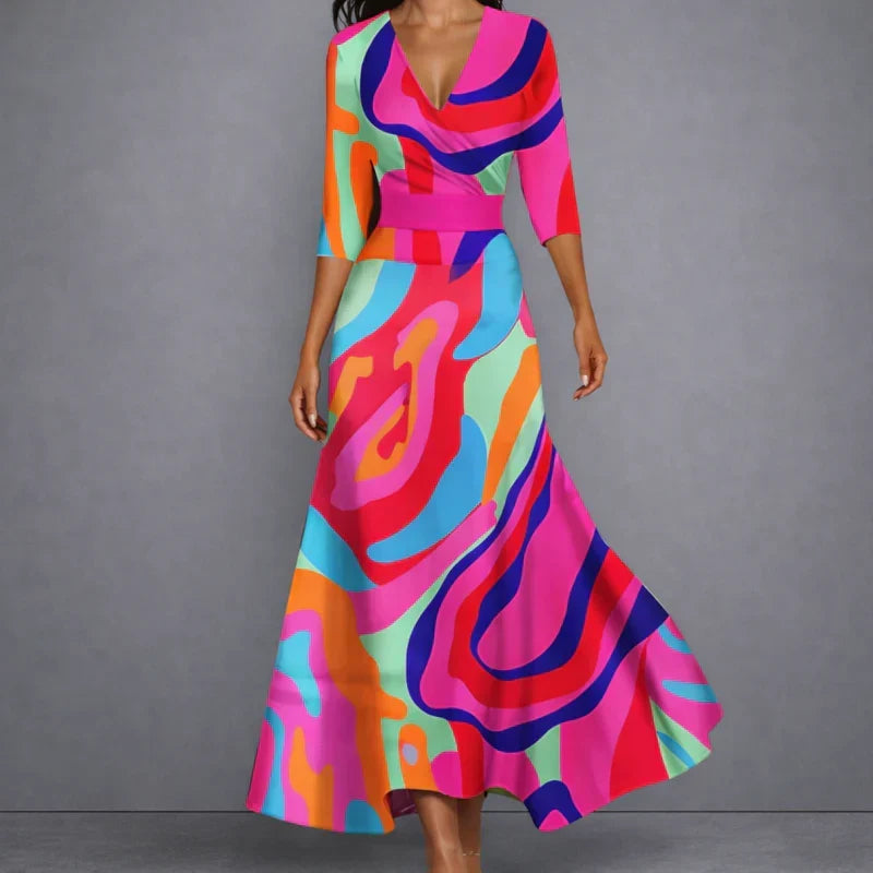 Calla | Floral Maxi Dress