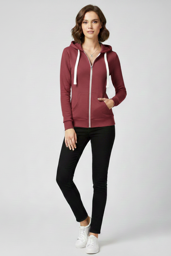 Grace | Zip-Front Hoodie