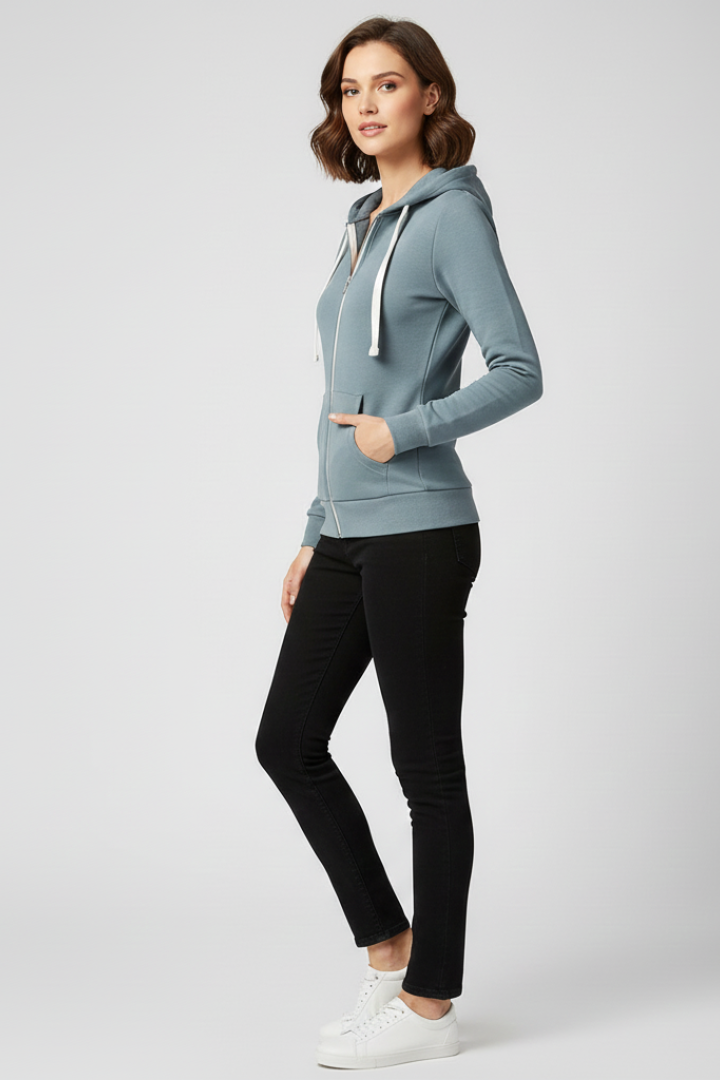 Grace | Zip-Front Hoodie
