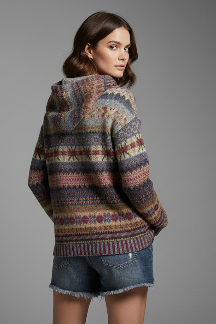 Dakota | Ribbed-Cuff Hoodie
