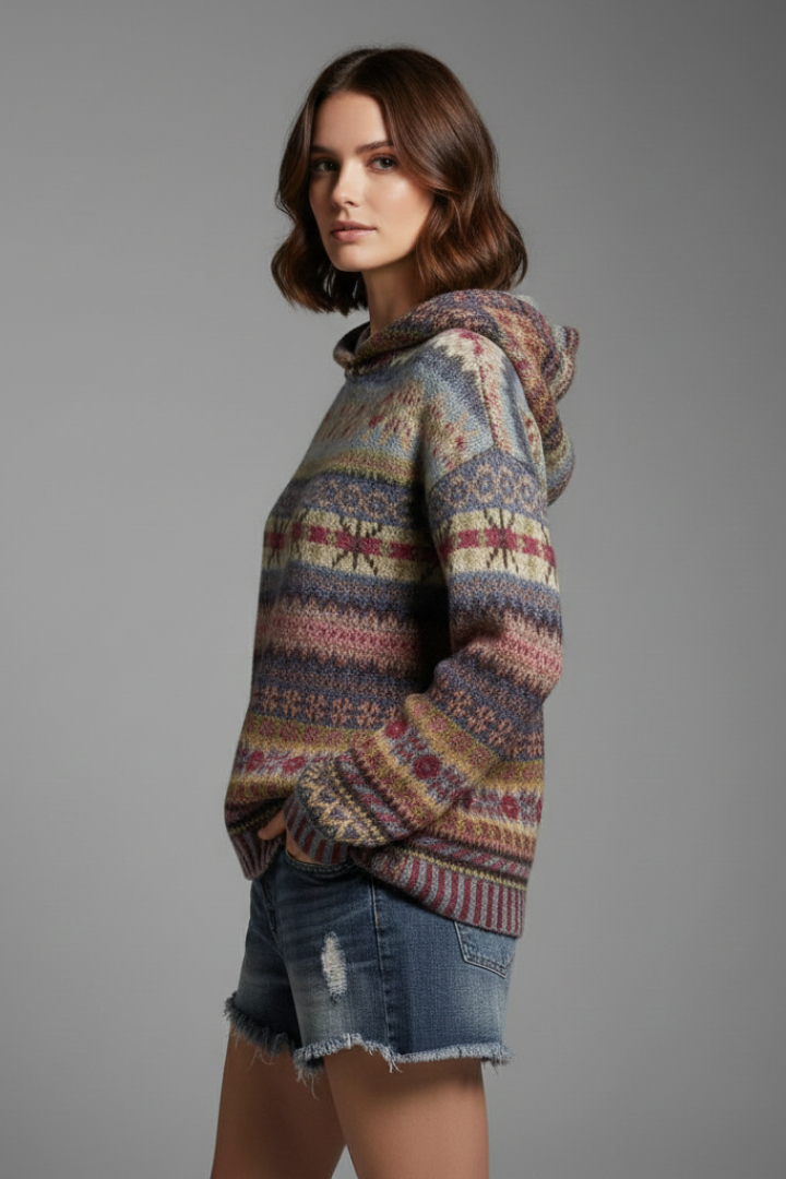 Dakota | Ribbed-Cuff Hoodie