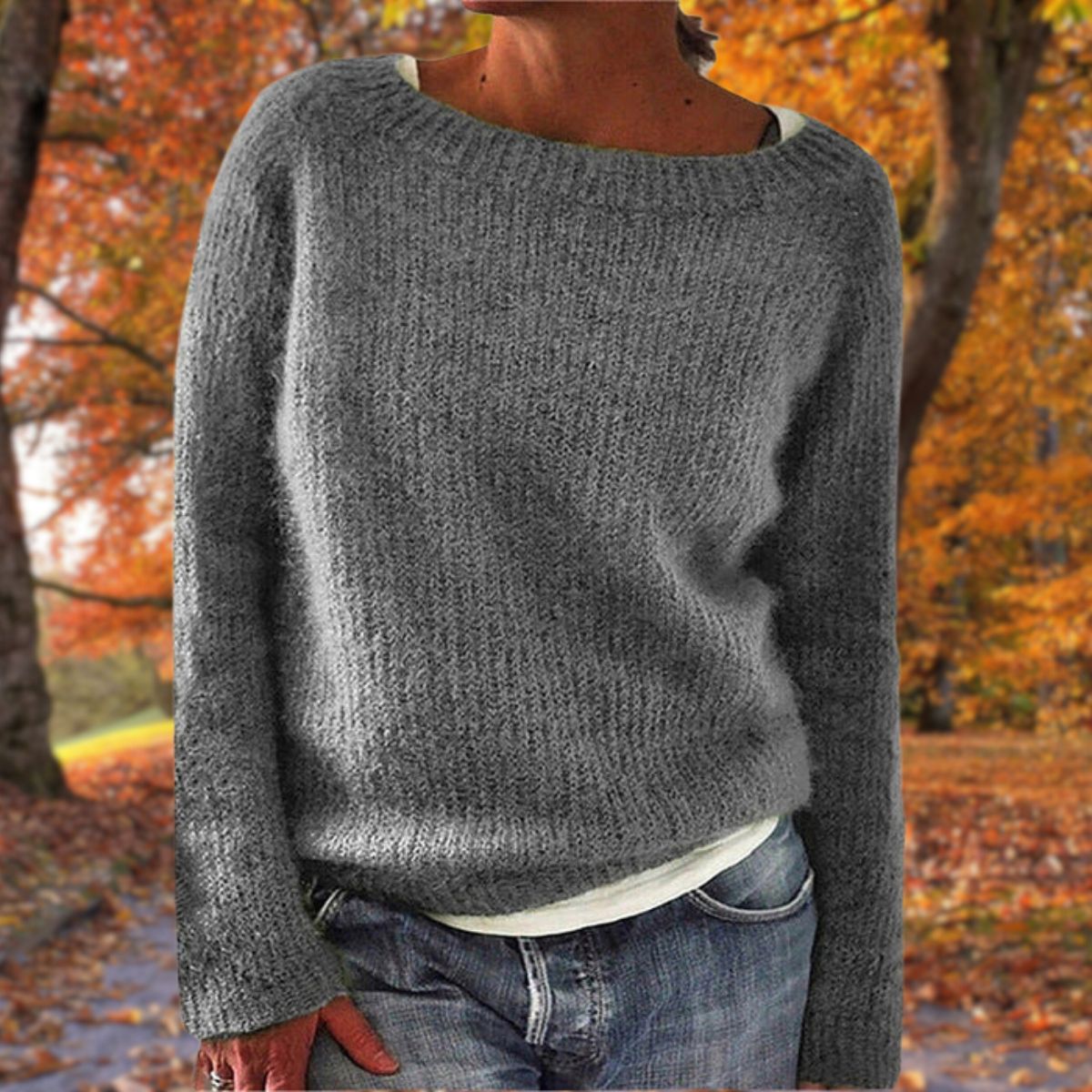 Elsie | Boat-Neck Jumper