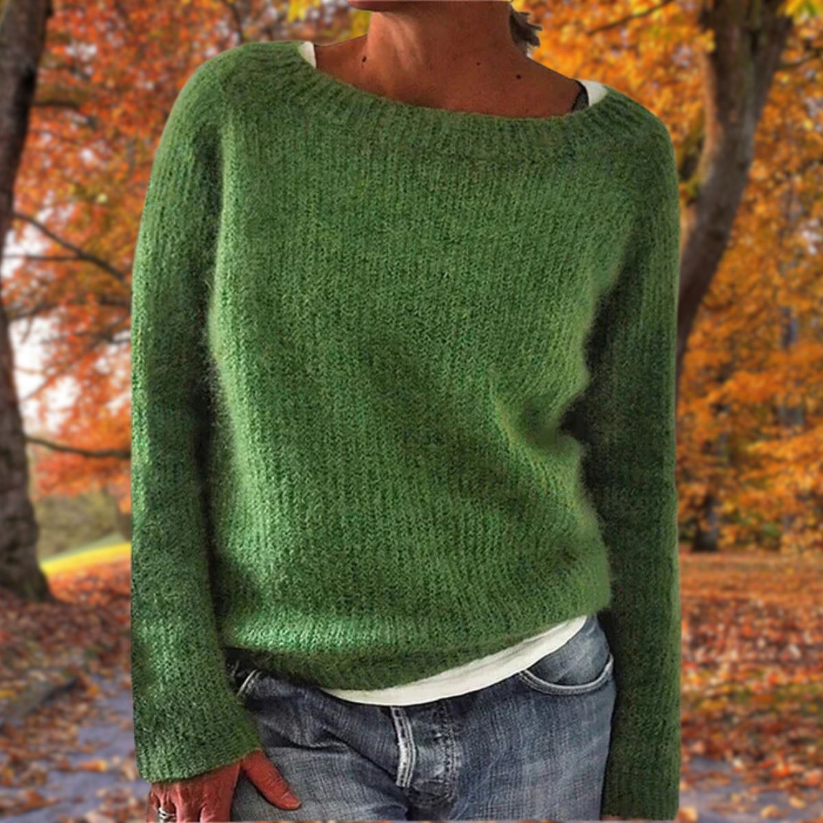 Elsie | Boat-Neck Jumper